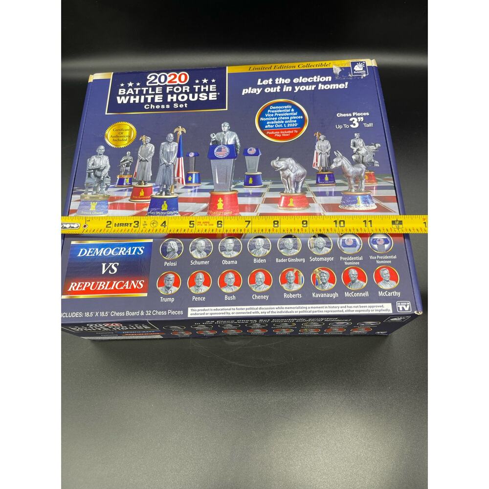 2020 Battle for the White House Chess Set by Bulbhead - Picture 13 of 13